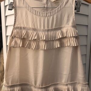 H&M Cream Satin Blouse